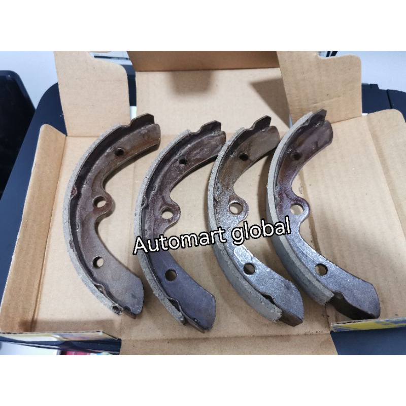 brake shoe kampas rem jimny kodok lj80 set 4pc