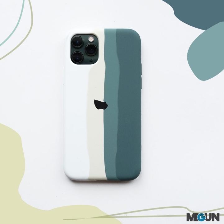 ➶ Original Stripe Midnight Green Case - FULL COVER - Iphone 6 7 8 6+ 7+ 8+ X XR XSMAX 11 PROMAX ➹