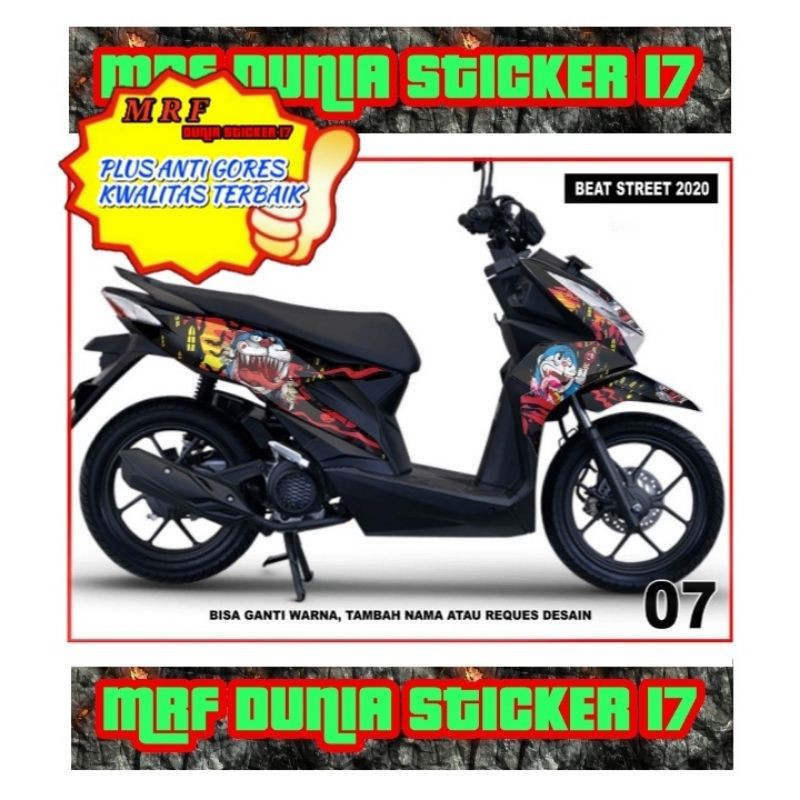 Sticker decal Beat street 2020 Full Body decal Beat street 2020 body Sticker Beat street 07