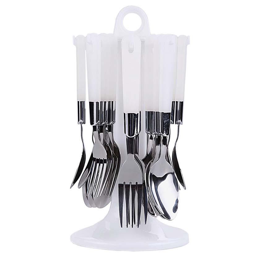 Oxone OX7000 Sendok Garpu Makan Set  24 Pcs Stainless Steel