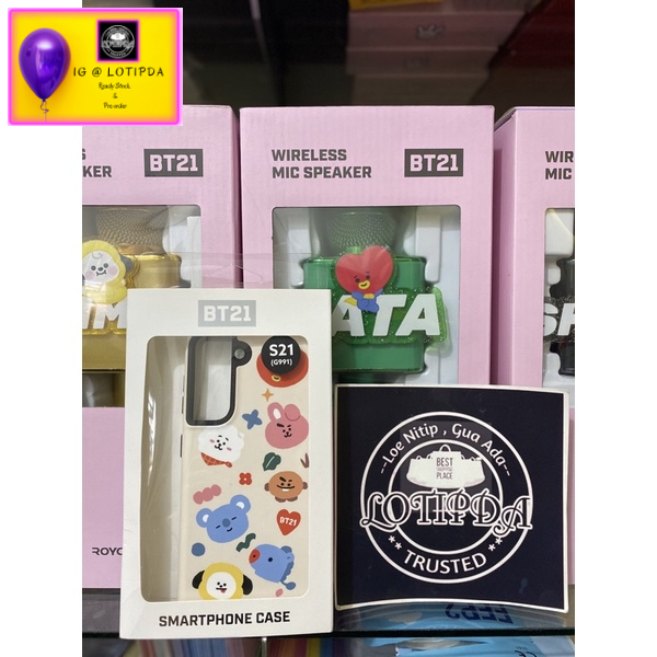 BT21 Smartphone case Galaxy S21 face group Official