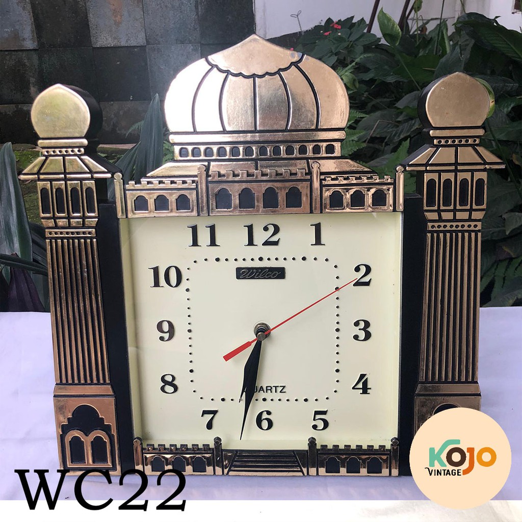 Jam Dinding Masjid Mesjid Antik Kuno Jadul Retro Klasik Classic Vintage Unik Wilco Shopee Indonesia