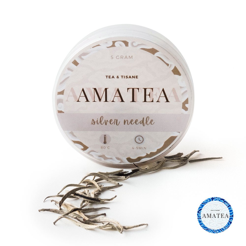 

AMATEA White Tea Silver Needle-Teh Putih 5 gram