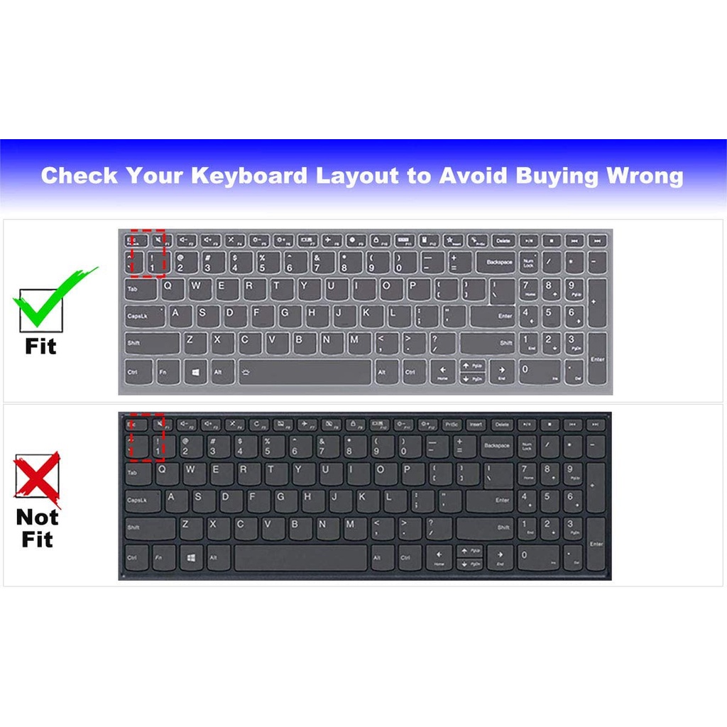 Cover Keyboard Tipis Untuk Lenovo Yoga 7I 15.6 &quot;Ideapad 5 15.6&quot; / Lenovo 5 15.6 &quot;/ 15.6 / 7k3 / 15.6&quot; / 7kbook / 15k3 / 15k