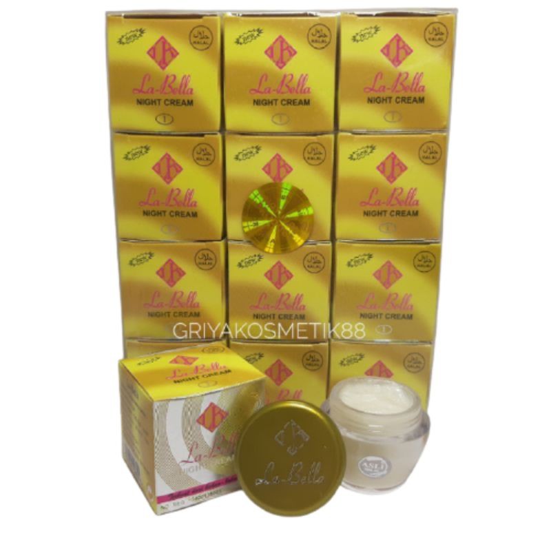 CREAM LABELLA NIGHT/ MALAM ORIGINAL LUSINAN