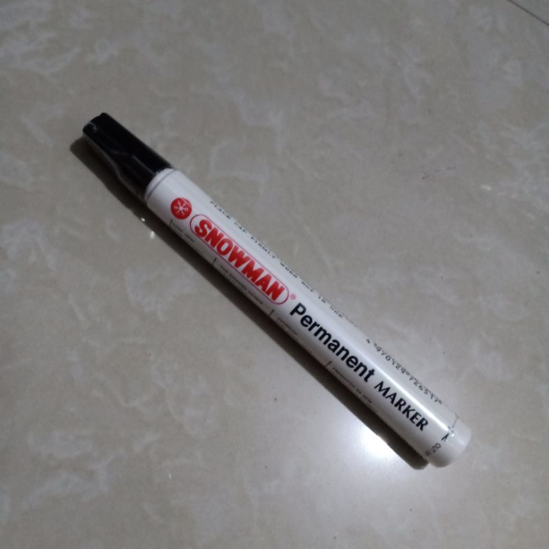 

Spidol Permanen Snowman isi 1pcs