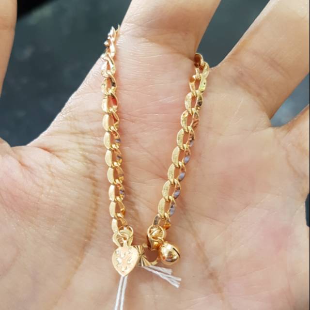 Gelang emas anak SD 2gr