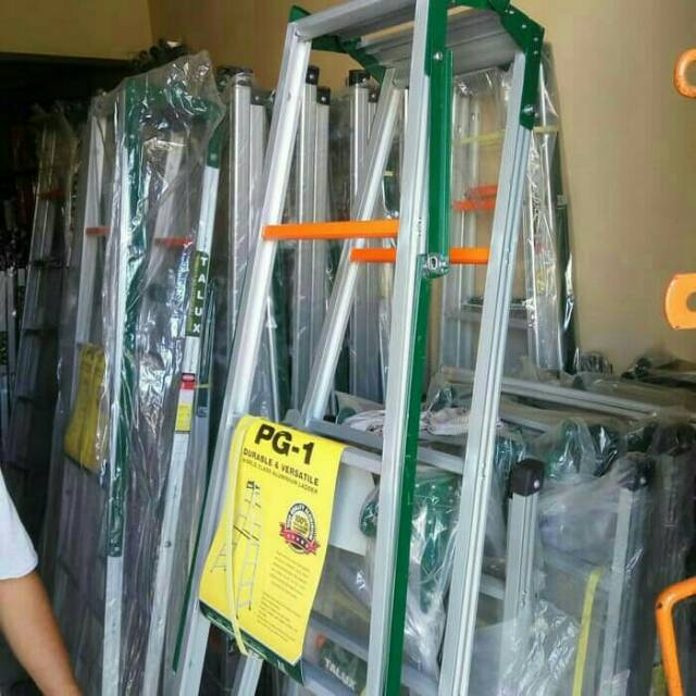 TANGGA LIPAT ALUMINIUM 150 CM MURAH MANTAP | Shopee Indonesia