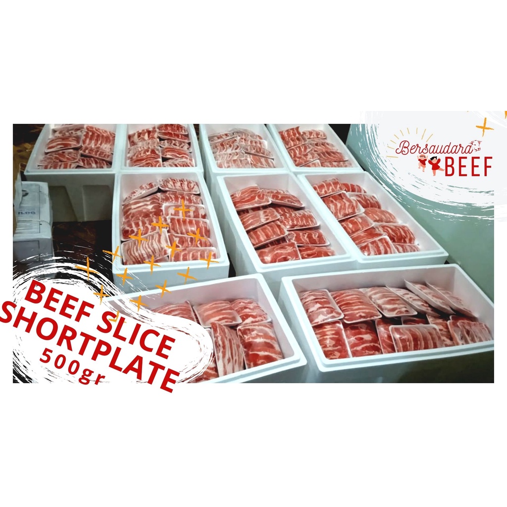 Daging Sapi - Yoshinoya / Beef Slice Shortplate 500gr