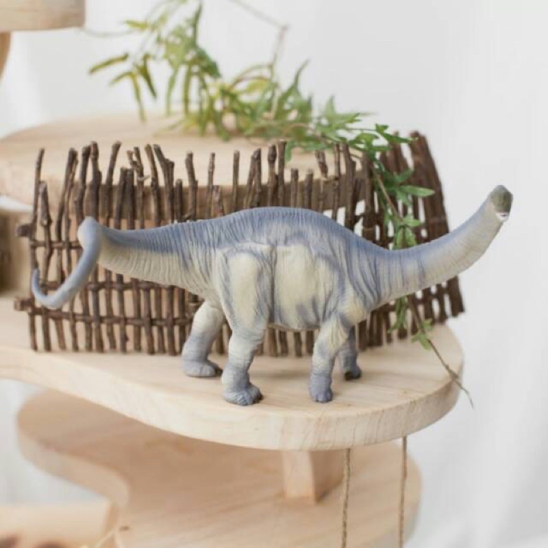 Mojo | Mojo Fun Animal Figurine Deluxe Brontosaurus / Dinosaurus – Prehistoric Collection | Mainan M