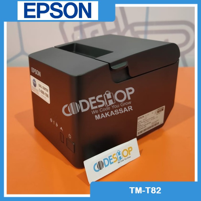 Epson Printer Kasir TM-T82 USB - Hitam | TM-T82