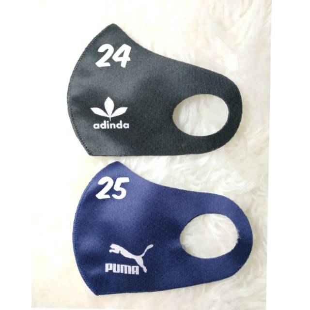 MK04 Masker Kain Elastis Berbagai Warna Dewasa