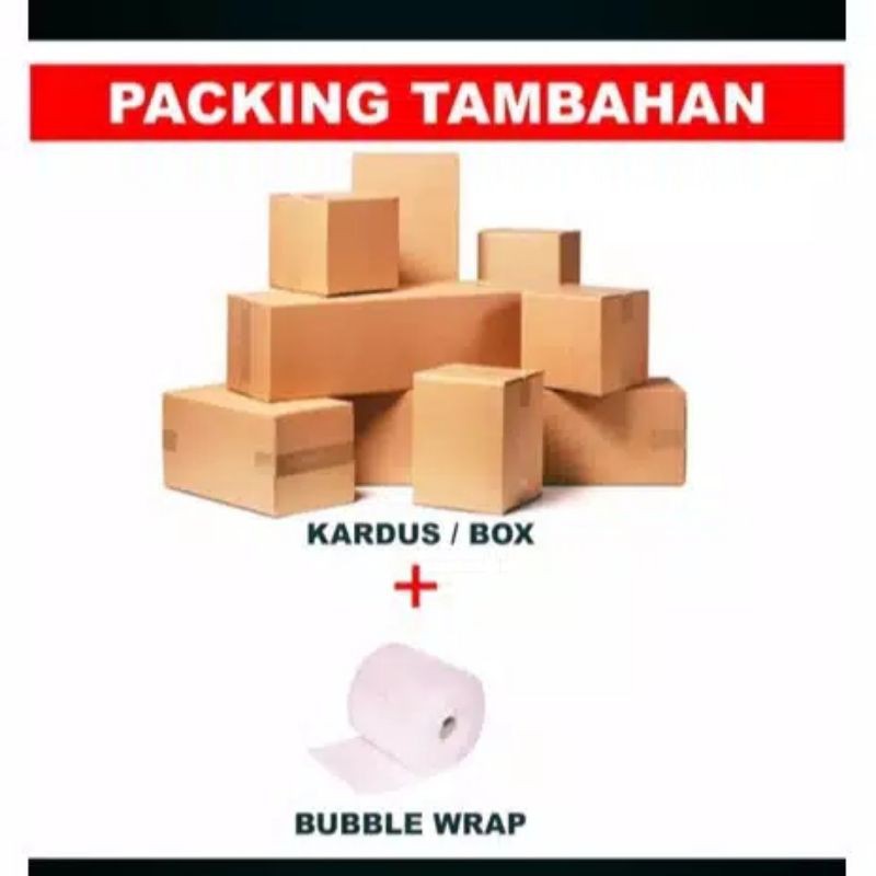 

Packing kardus bubblewrap