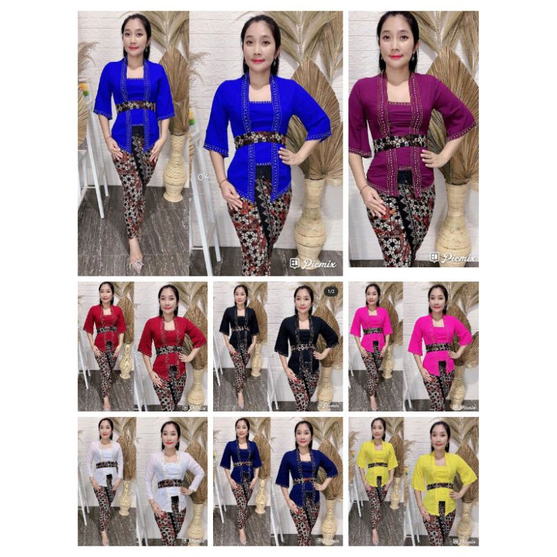 Kebaya Payet • Kebaya Bali • Kebaya Bali • Kebaya Lonceng