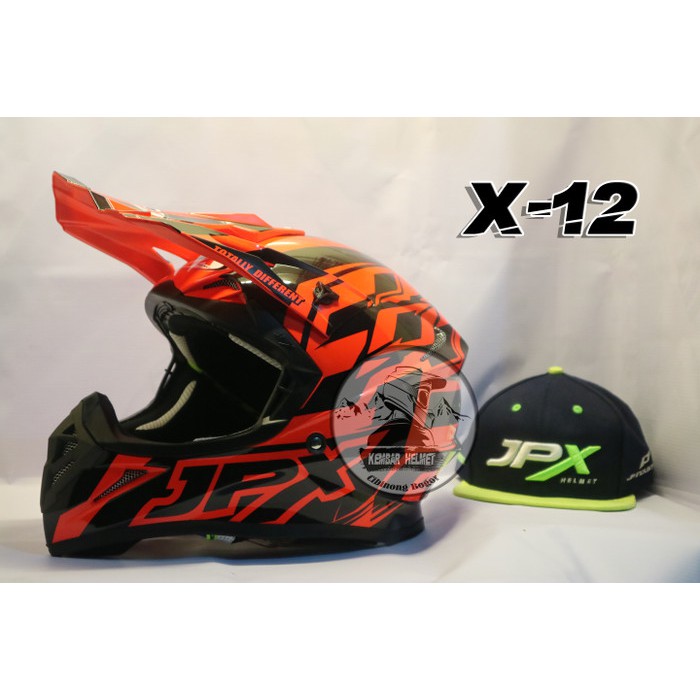 HELMET JPX CROSS FOX1 X-12