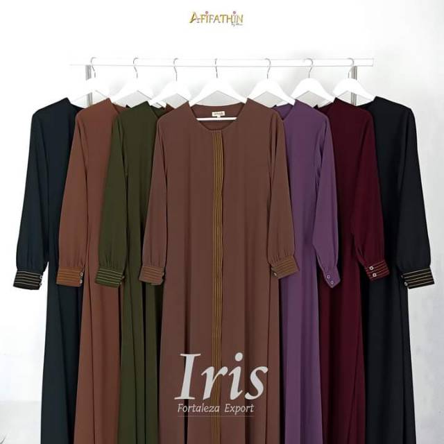 Gamis abaya Iris by Afifathin Wina