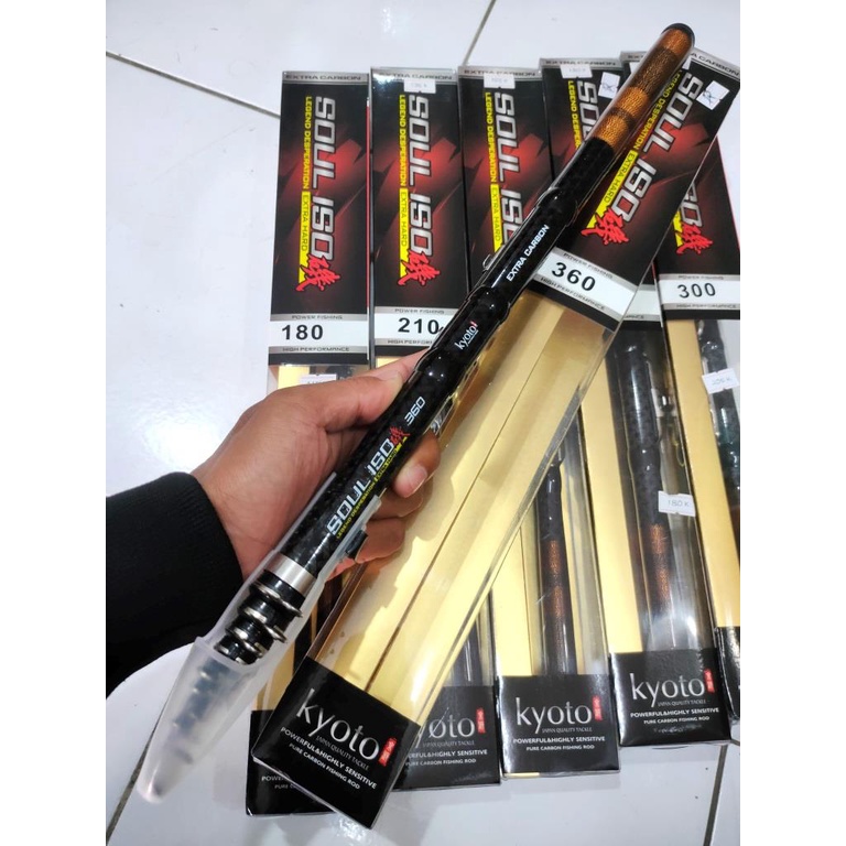 Joran Pancing Kyoto Soul Iso 180 210 240 270 300 360cm Kuat
