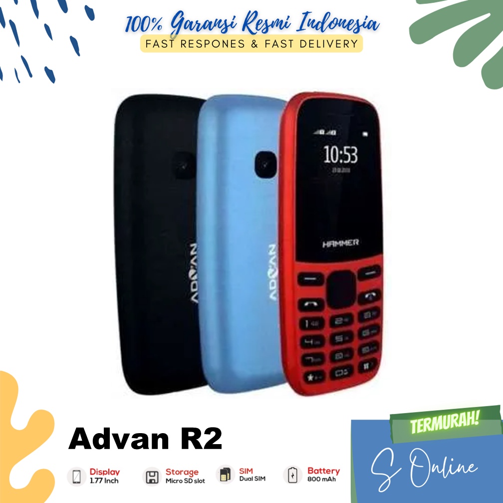 Advan Hammer R2 - Garansi Resmi