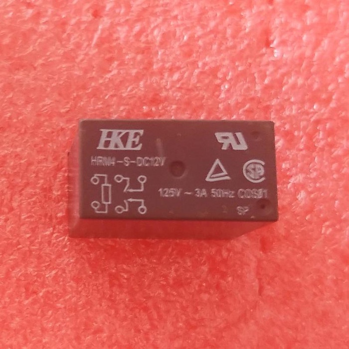 Relay 12V 6 Pin HRM4-S-DC12 HKE