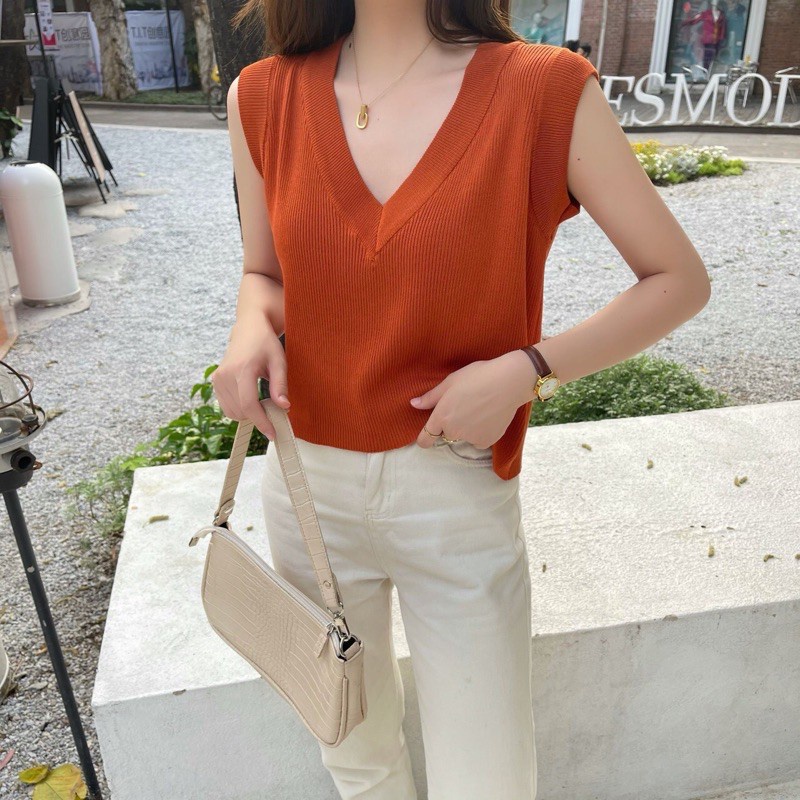 BEFAST - ZEC OOTD Wanita Blus KAGUME / Armond RIB / Blouse Crop Wanita / Blouse Polos / Blouse Modis