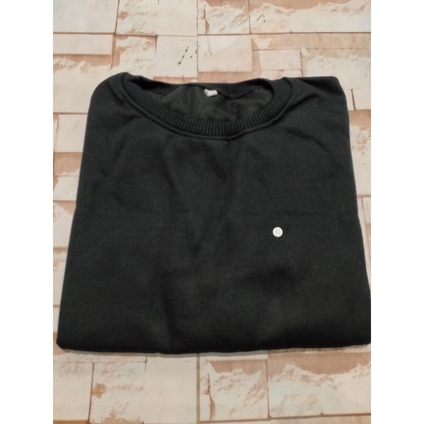 SWEATER Korean STRAYKIDS outfit LEE KNOW beruang crump print-Hitam