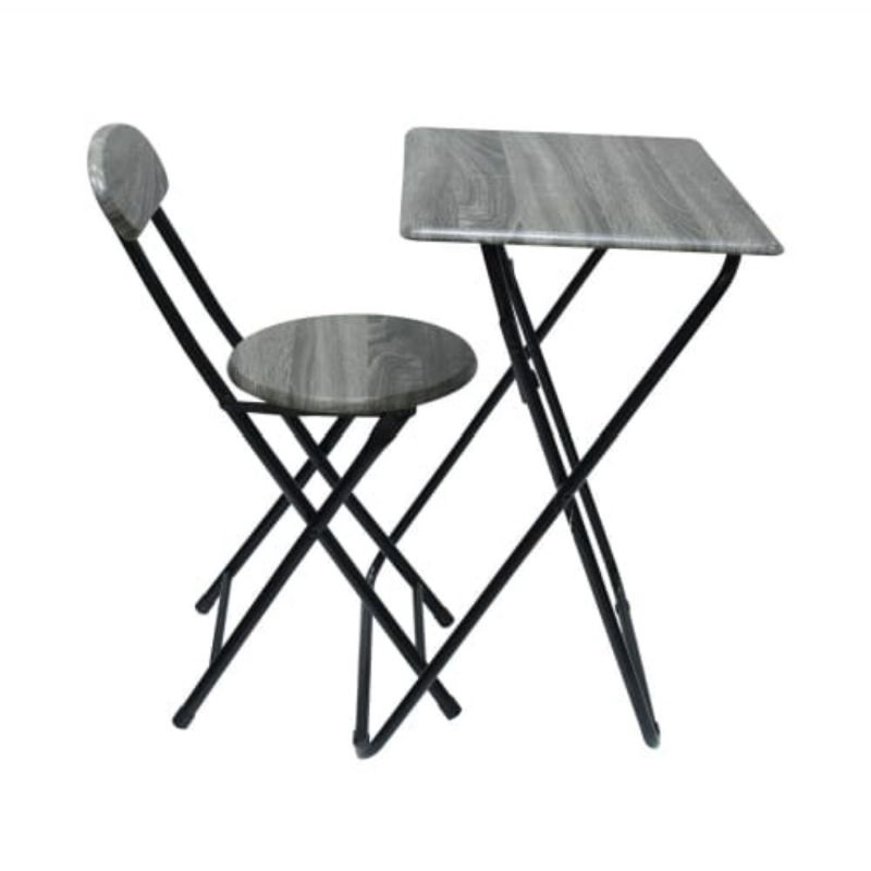 ACE Hardware soleil simple set oak Personal Meja Lipat Teras Meja Kerja Meja Taman Kursi Lipat