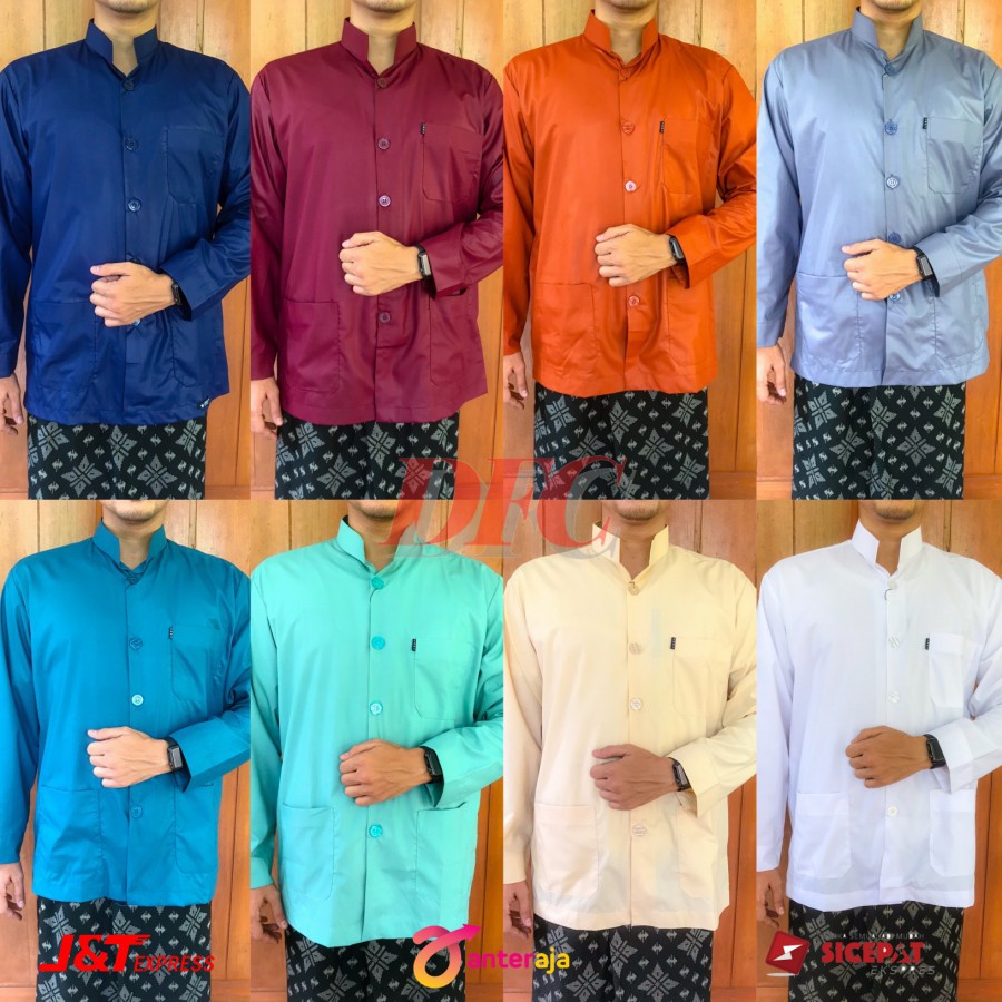 Terlaris Baju Koko Ammu Collection Baju Koko Muslim Baju Koko Pria