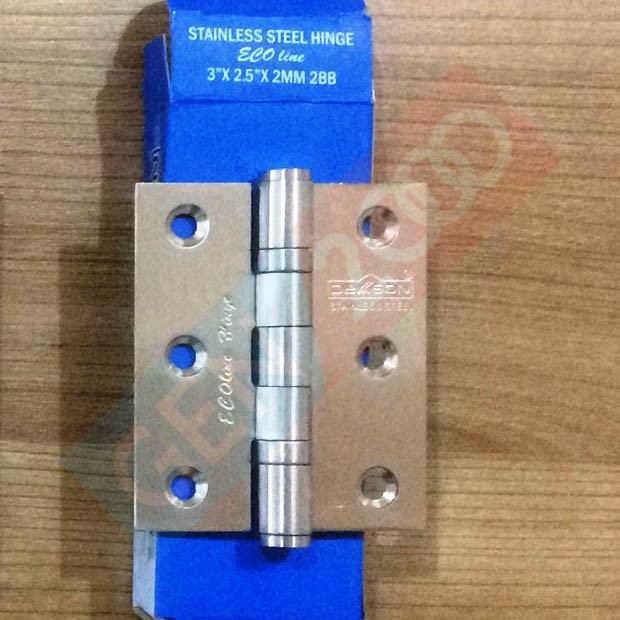 Ecoline Door Hinge Dekkson 3x2 5x2MM 2BB SSS Engsel Pintu  