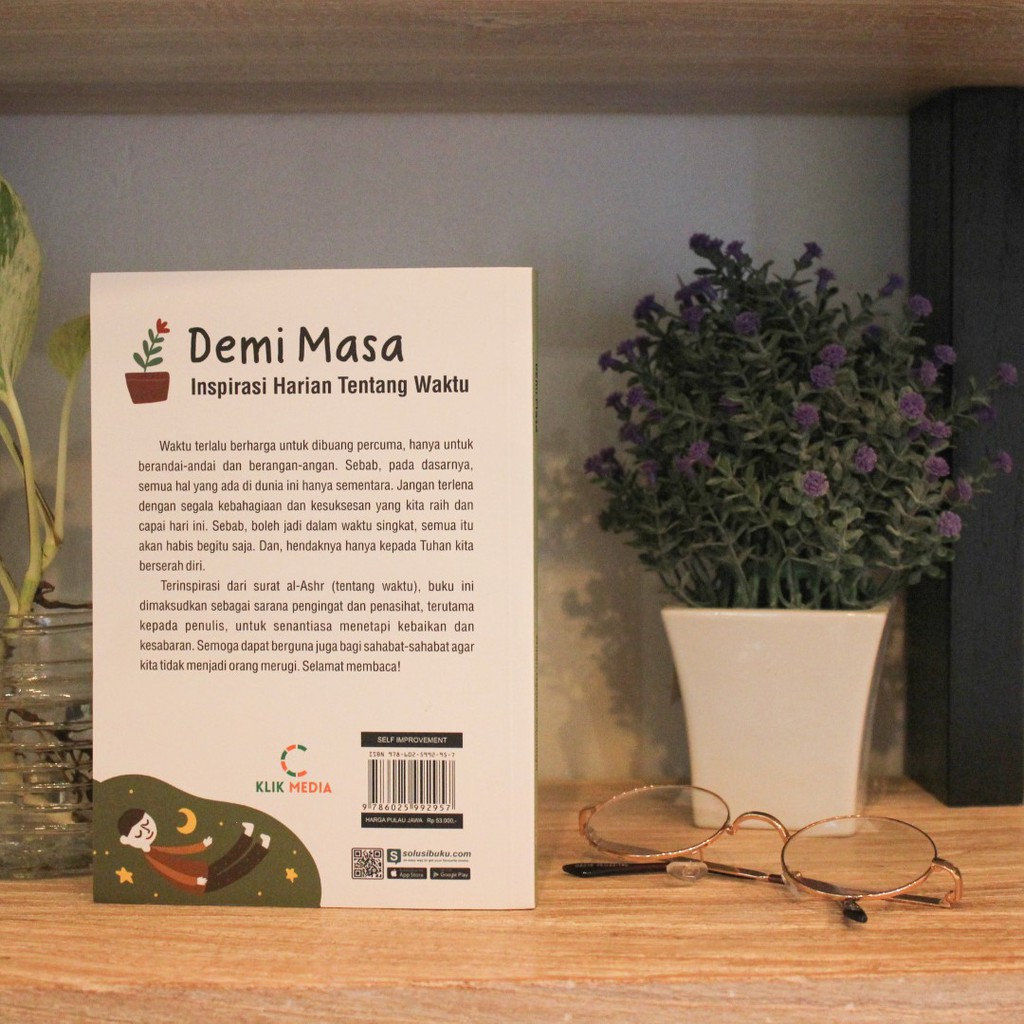 BUKU MOTIVASI - DEMI MASA; Inspirasi Harian Tentang Waktu - INSPIRASI-2