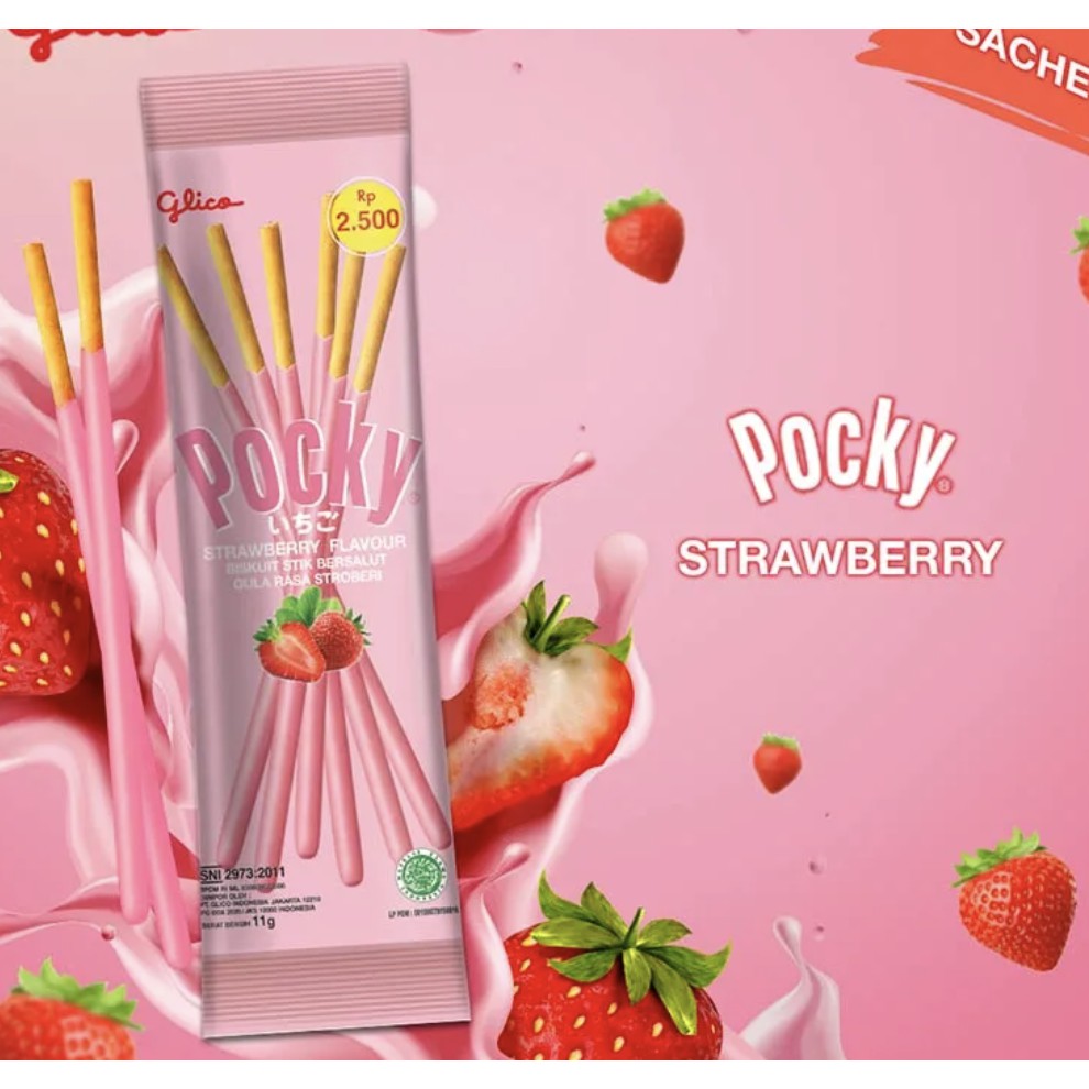 Pocky Sachet @12g [12 Sachet /Box]