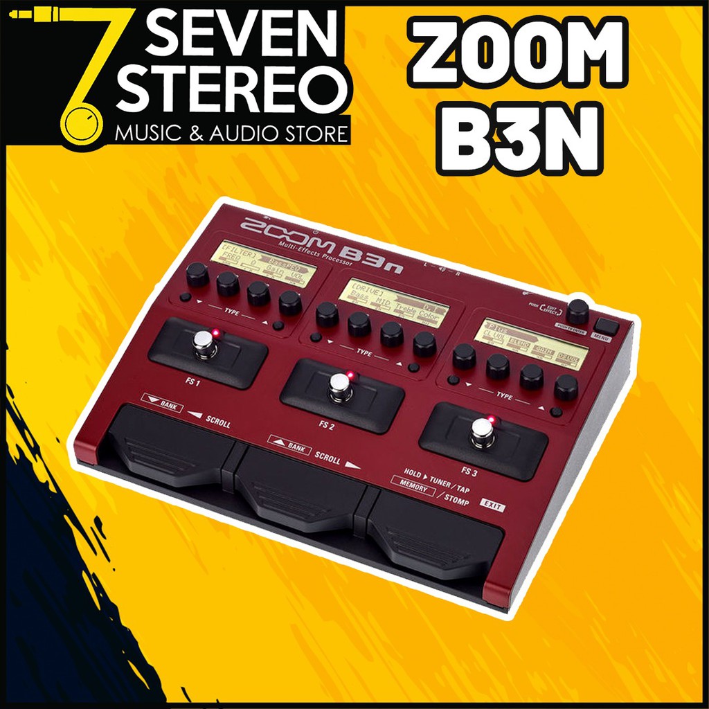 Zoom B3n Bass Multi Effect Processor