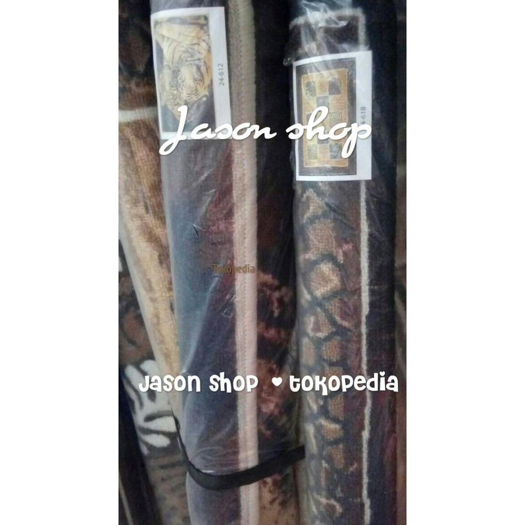 KARPET PERMADANI KECIL/KARPET AFRIKA KECIL MOTIF/KARPET BULU