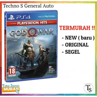 Kaset PS4 God Of War 4 - God Of War PS 4 Original New - Game PS4