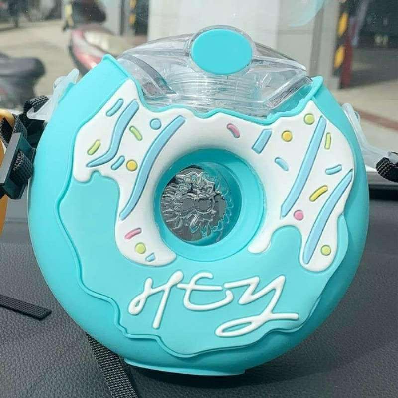 Donuts Bottle Drink | Botol Minum Donat | Botol Minum Unik-Blue Hey