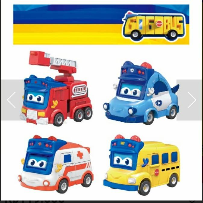 Mainan Anak Gogobus Transforming / Gogobus Transforming Toy Terlaris