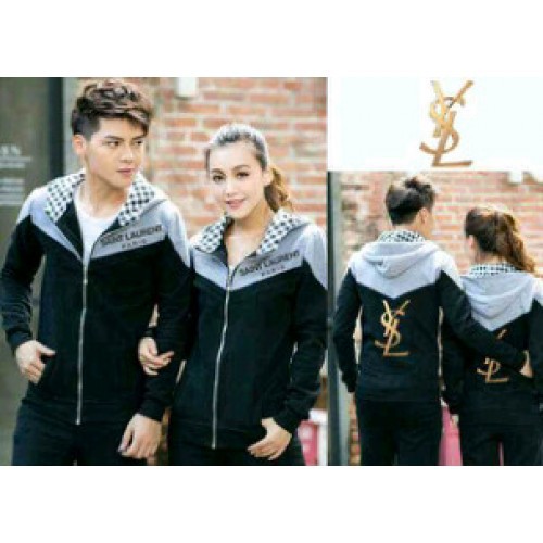 JAKET JEKET COUPLE PASANGAN KOMPAK JACKET YSL KEREN MODIS
