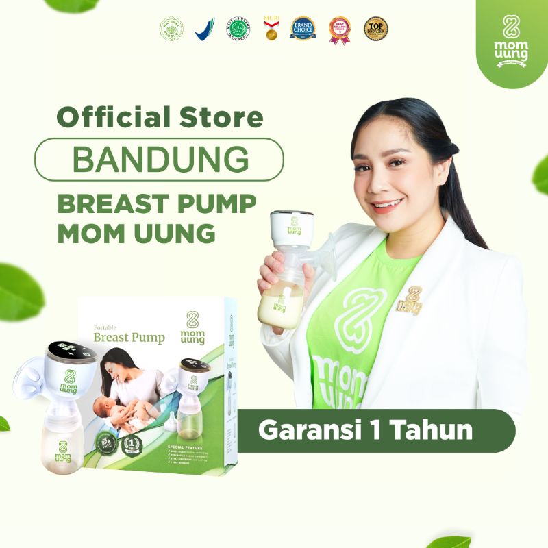 MOM UUNG POMPA ASI PORTABLE ELEKTRIK / BREAST PUMP / MENYUSUI / MomUung BANDUNG