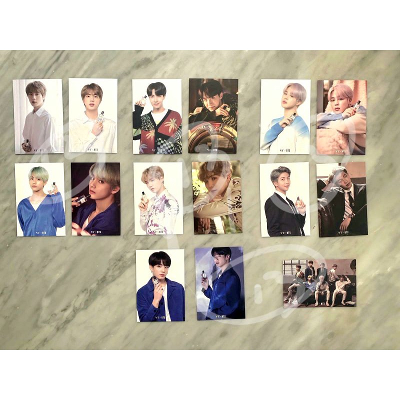BTS VT Official Photocard