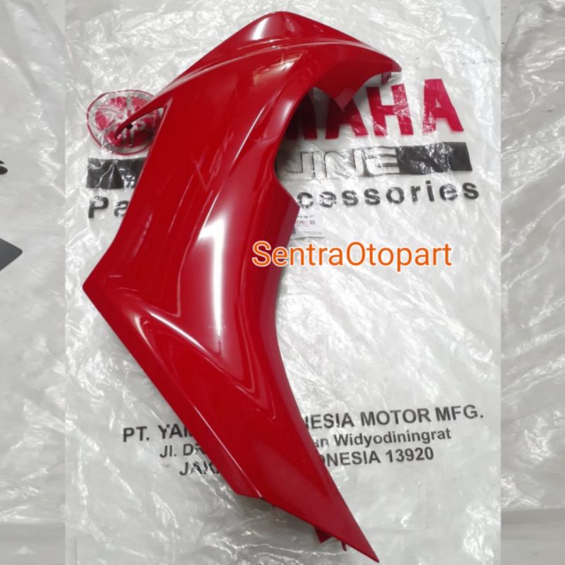 Sayap legsil legshield luar kanan aerox new 2021 merah original ygp bbpf835v00p1