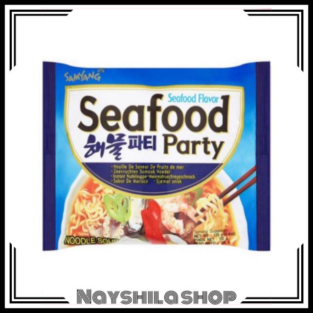 

Samyang SEAFOOD Party Noodle 125g