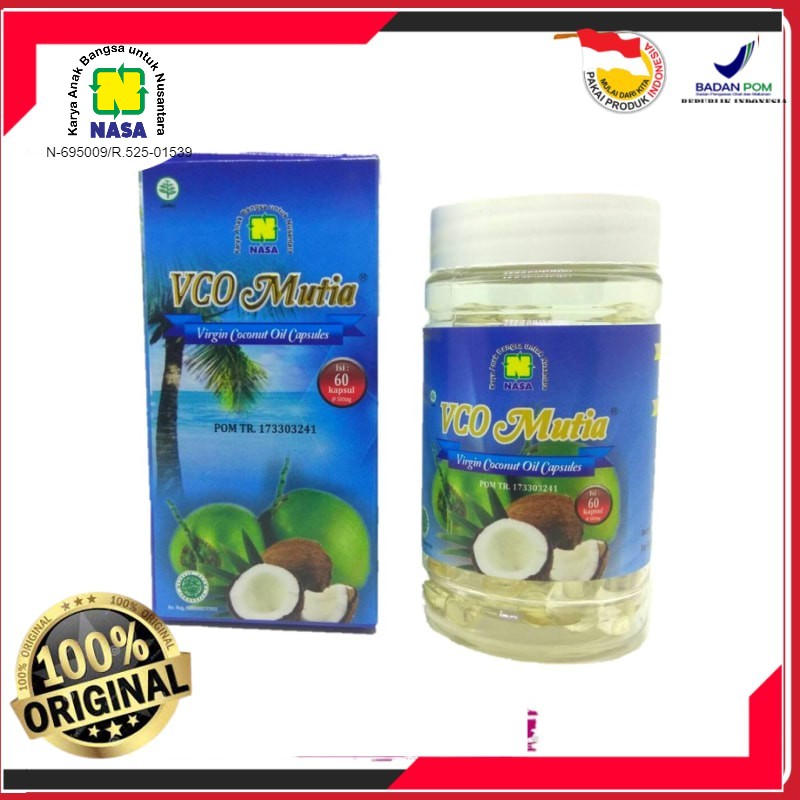 

Kapsul - Minyak Kelapa Asli Virgin Coconut Oil - VCO