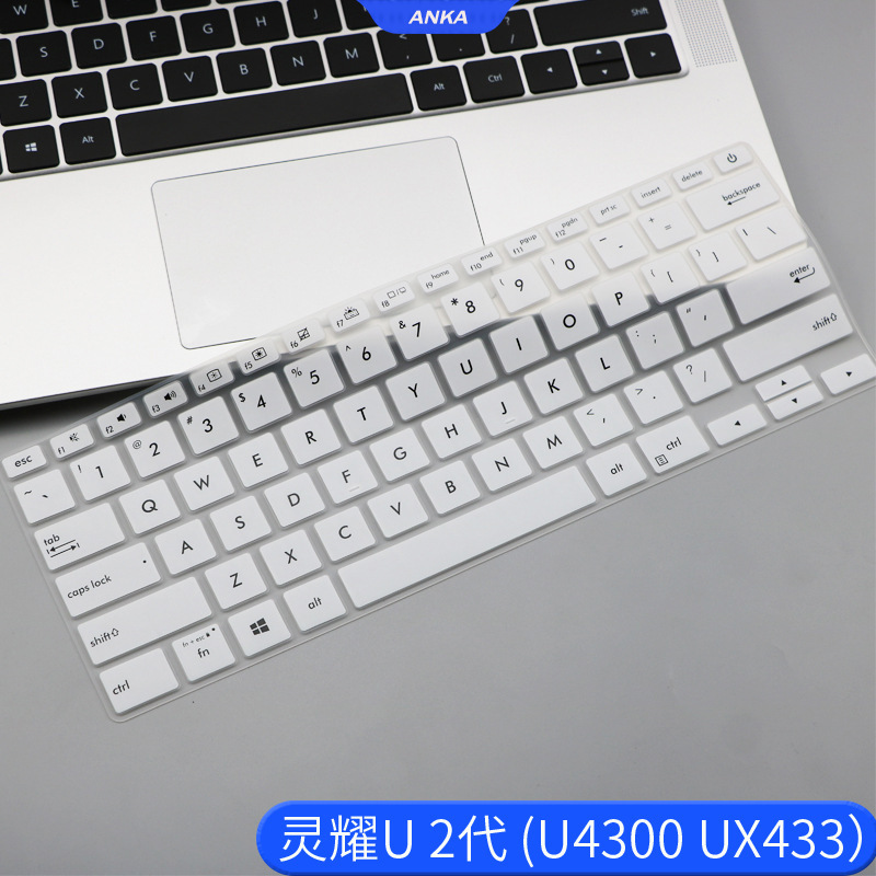 Keyboard Protector Asus UM431DA UM433 UX433 UM462 S431 S432 14 inch TPU Keyboard Cover Protector laptop Keyboard Protector Skin High quality  wireless PC stick cover Annka