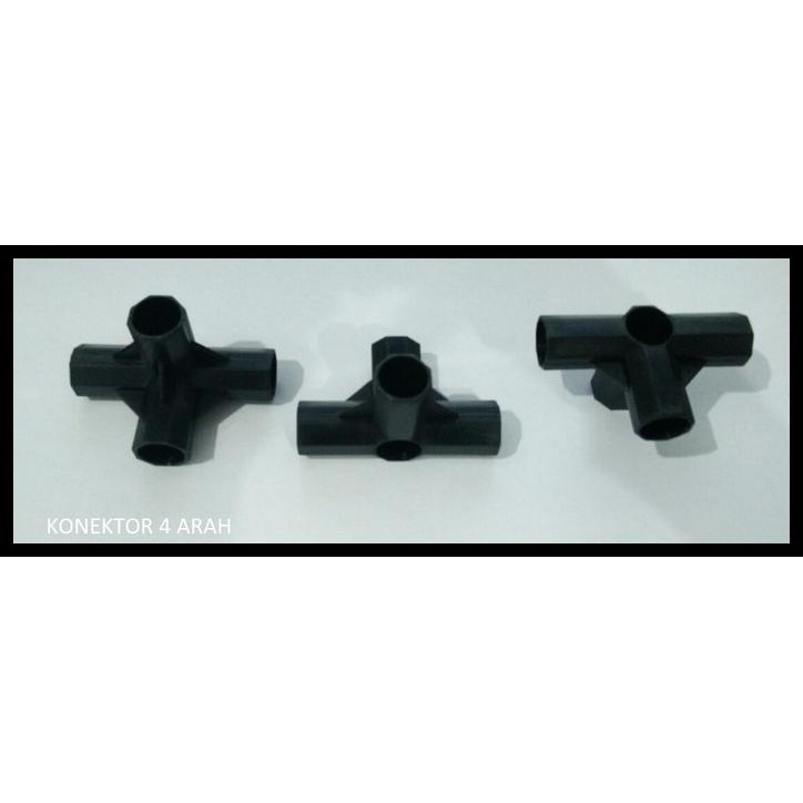 Siku konektor untuk rak sepatu cover / penyambung pipa rak sepatu