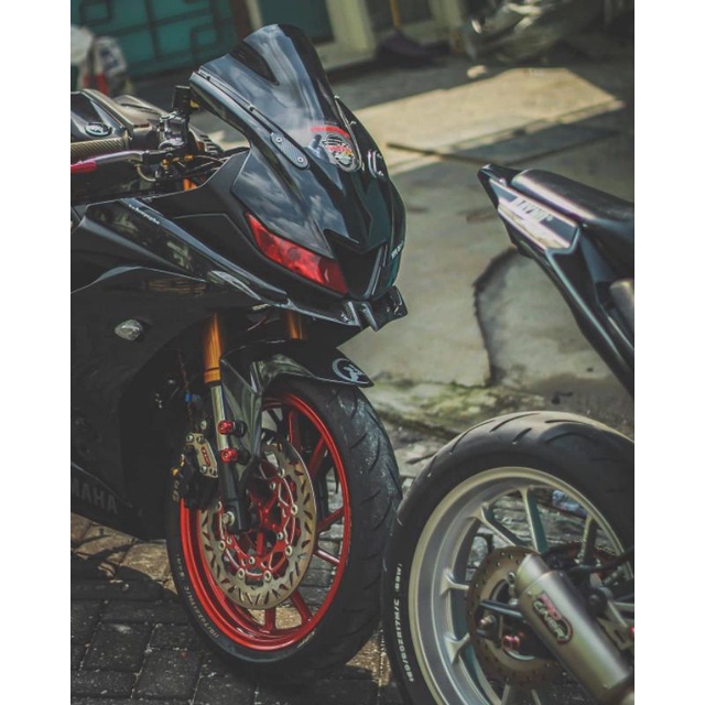 visor r15 v3 new windshield r15v3 winsil r15 kaca depan