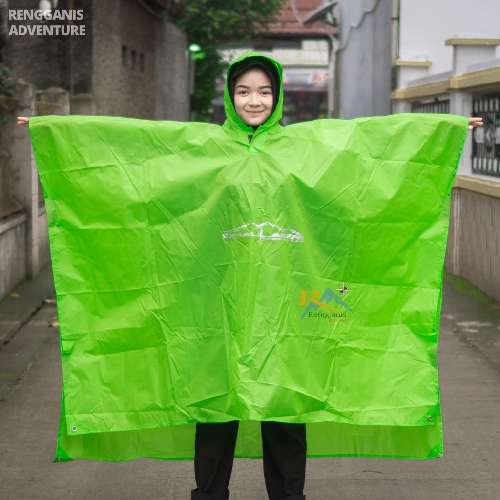 Poncho DHAULAGIRI 3 IN 1 Jas Hujan Kelelawar Ponco Multifungsi Bivak Waterproof