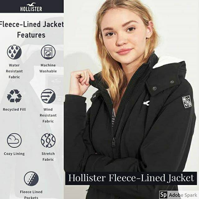 fleece jacket hollister