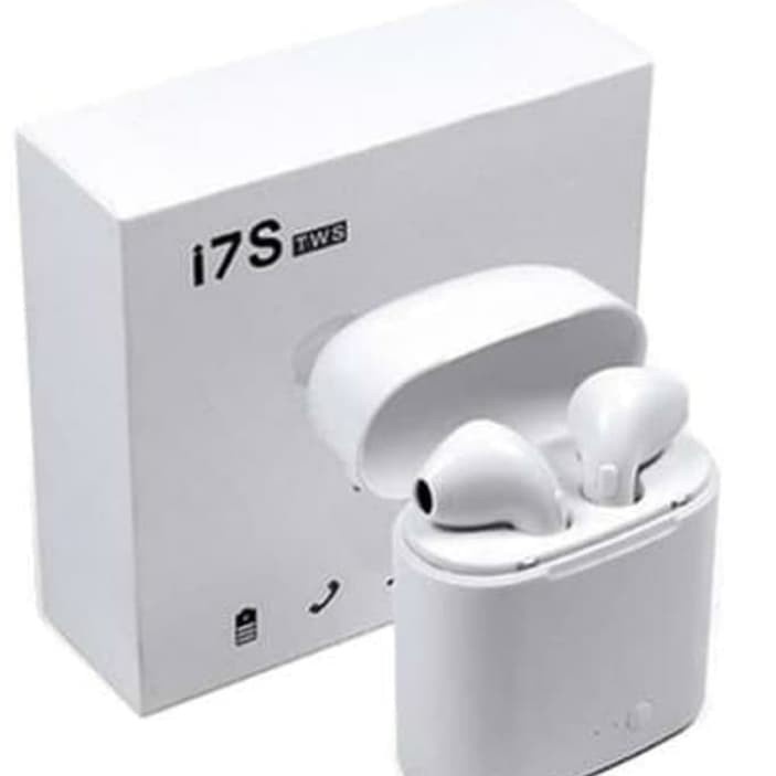 HEADSET HANDSFREE EARPHONE  BLUETOOTH  I7S