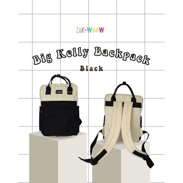 Kelly Backpack Besar-black