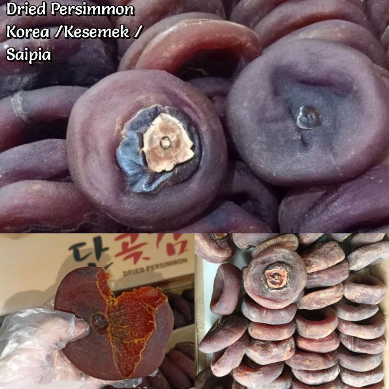 

Manisan Buah Kesemek Kering / Dried Persimmon / Sai Pia / Saipia Pontianak / Buah Kesemak Import / Kesemek Korea