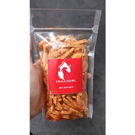 

Basreng stik Bumbu Basah Daun jeruk/Basreng pedas 150 gram